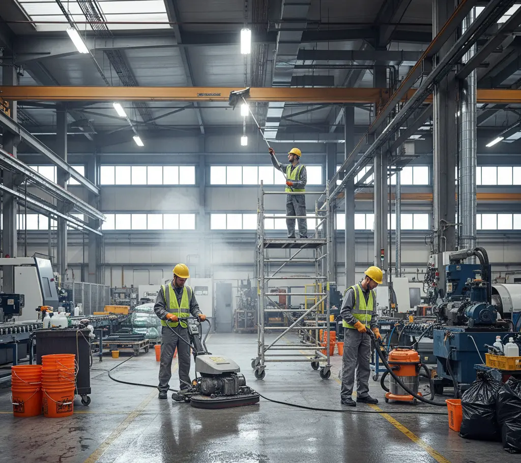 Top-rated industrial cleaning Maribyrnong