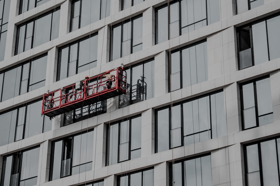 Photo window cleaning