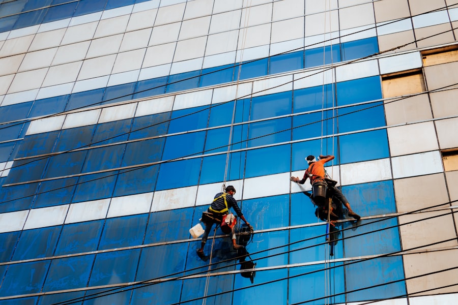 Photo Exterior Window Cleaning